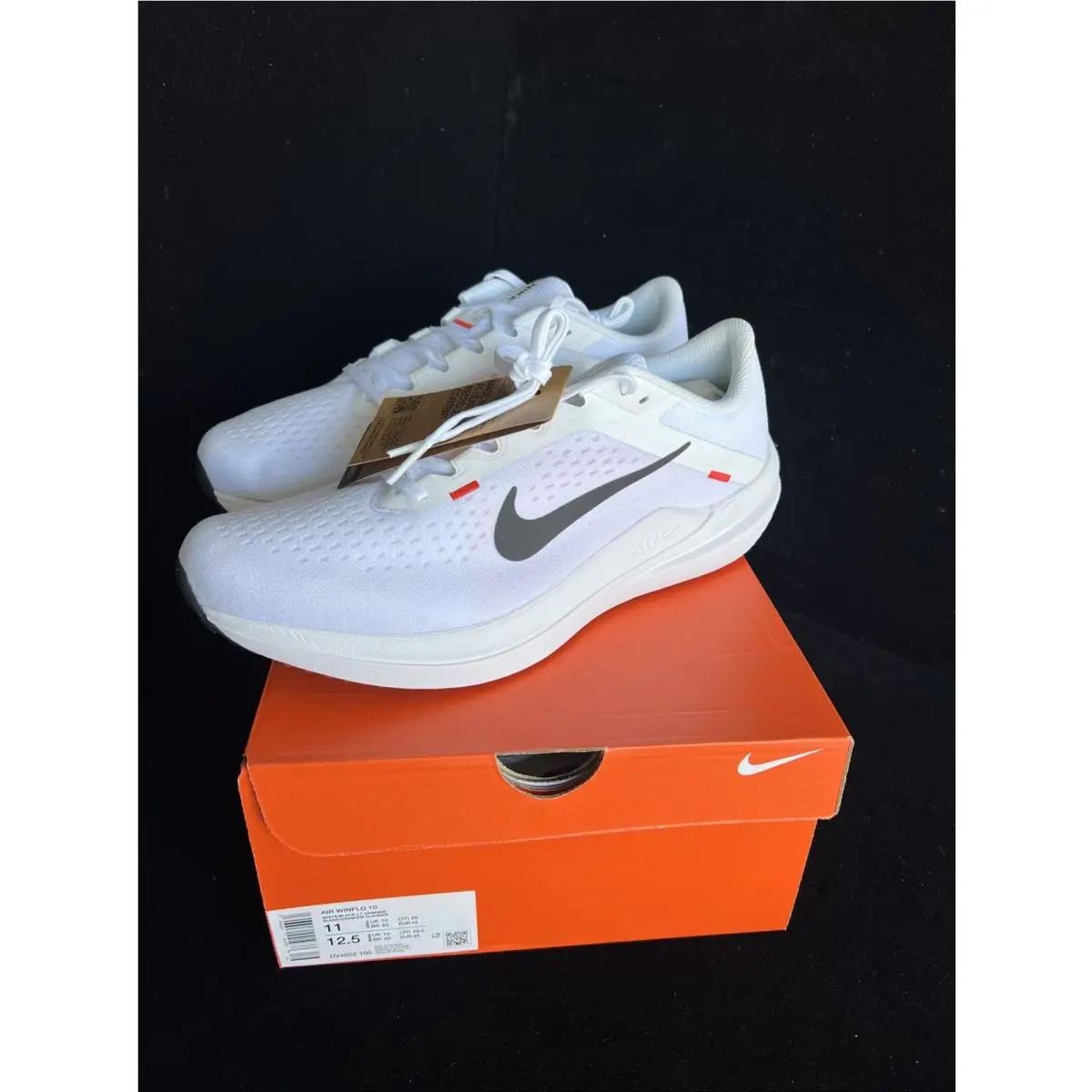 Nike Air Winflo 10 Mens Running Shoes Size 11 White DV4022-100