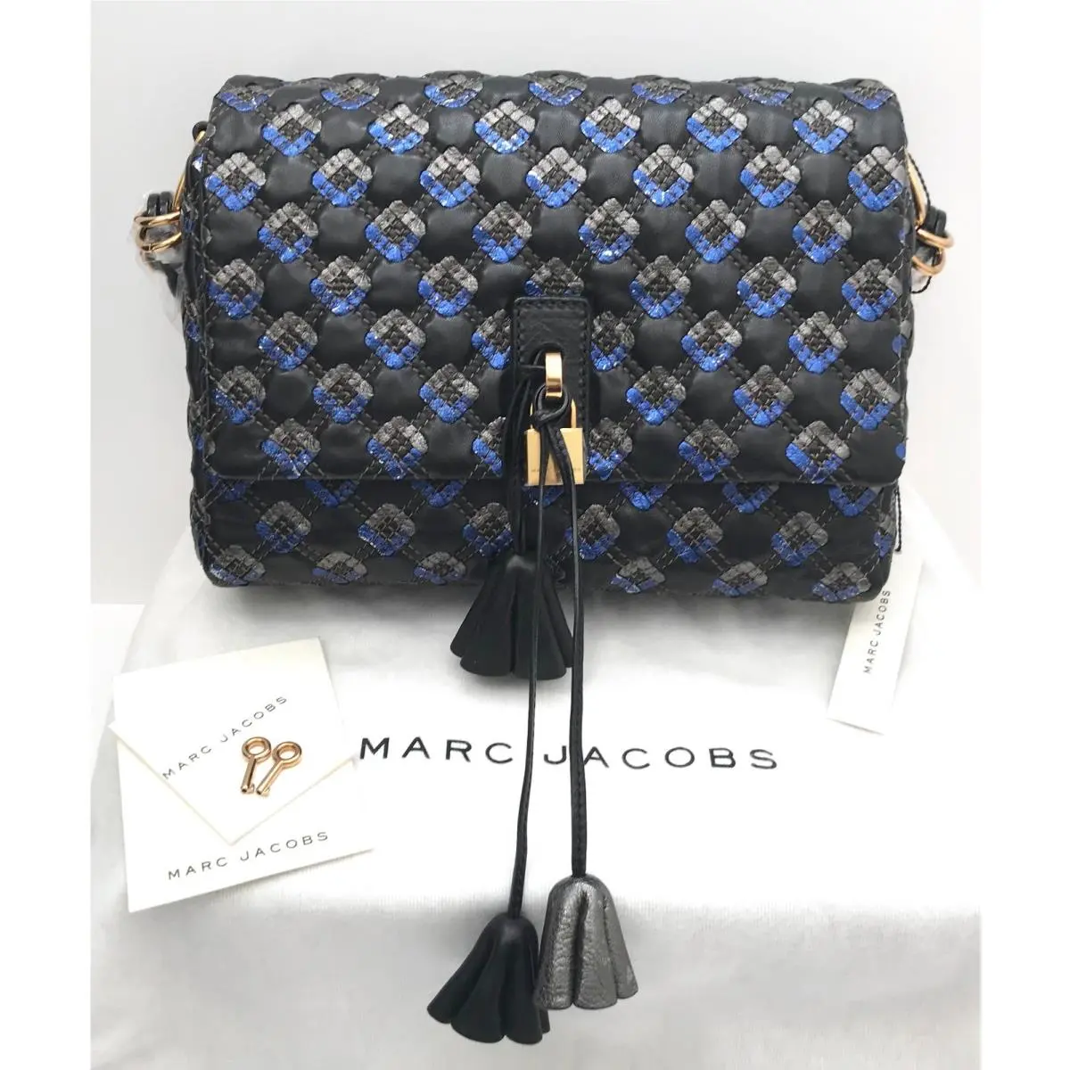 995-NEW  Memphis Robert Jennifer Leather Purse Bag--made in Italy by Marc Jacobs