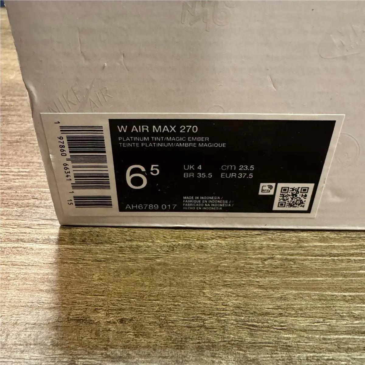 Nike shoes - Nike Air Max 270 - Air Max - AH6789-017 - White 0