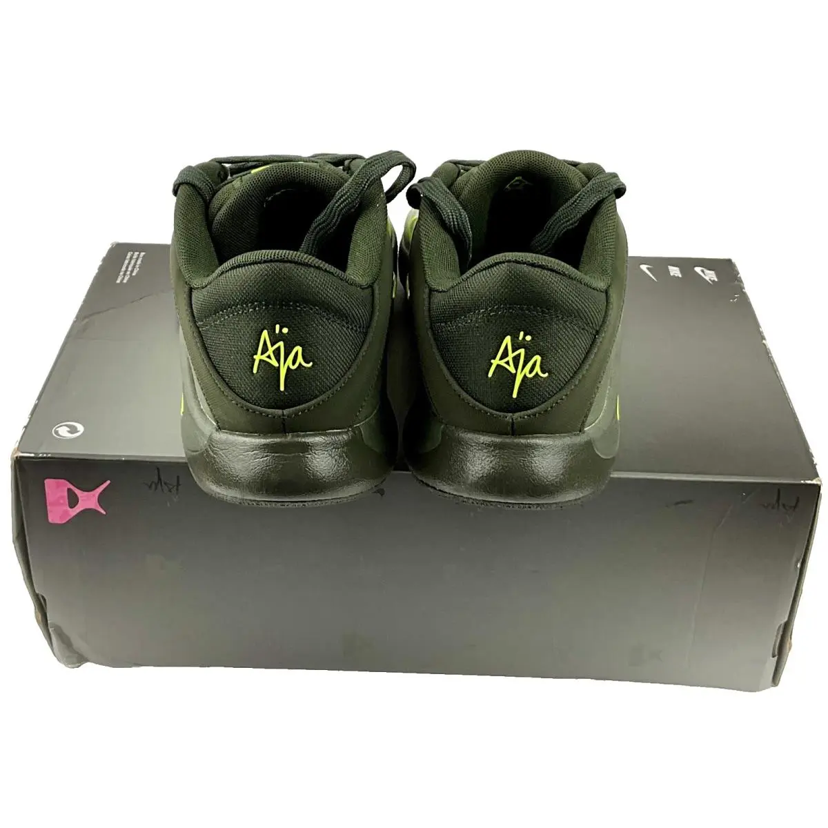 Nike shoes - Nike A`One - FZ8605-301 - SEQUOIA/VOLT-CARGO KHAKI 4