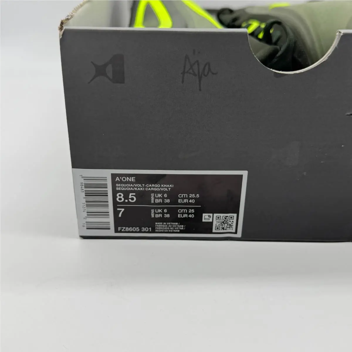 Nike shoes - Nike A`One - FZ8605-301 - Green (UPC: 198483512742) 8