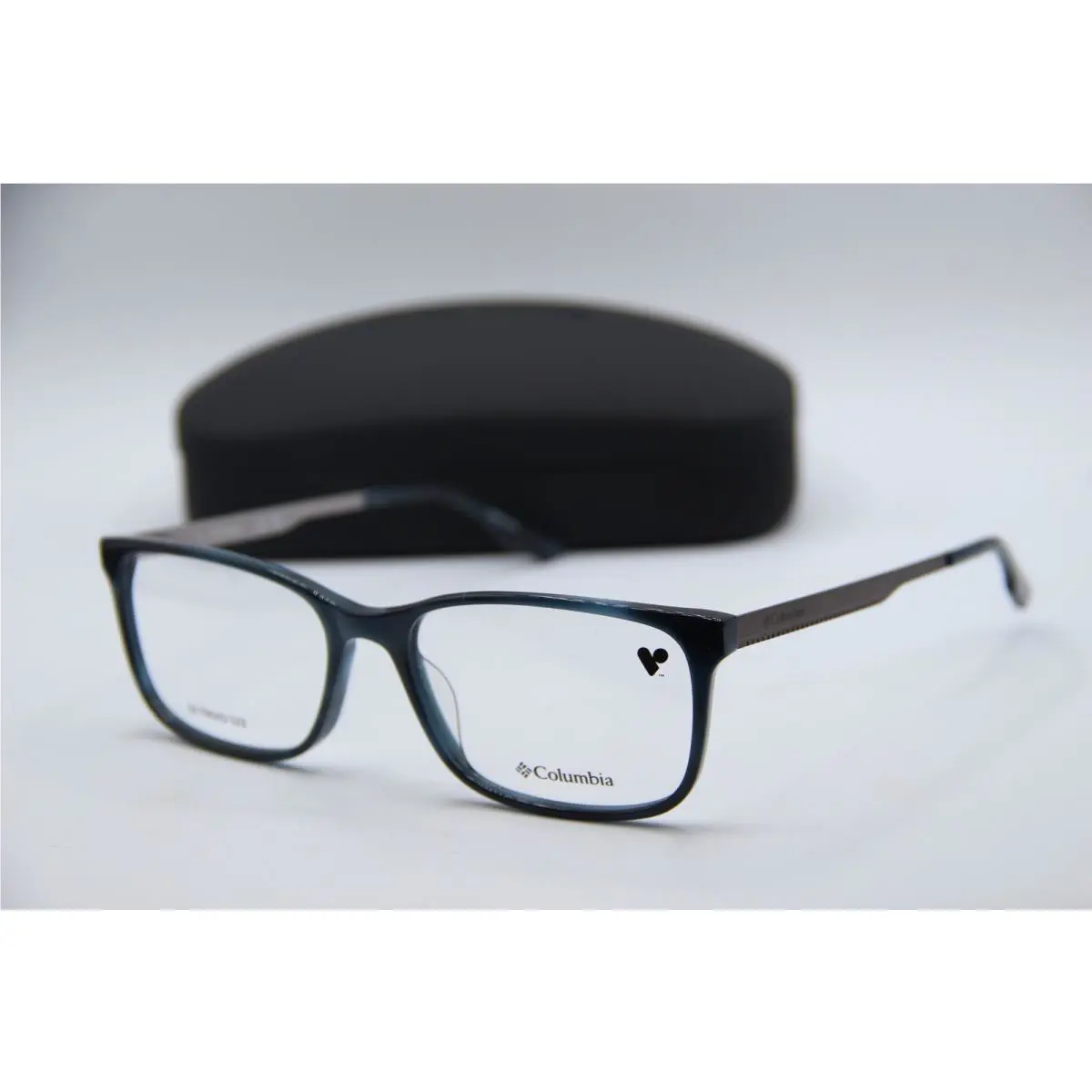 Columbia C8025 460 Blue Silver Eyeglasses 59-18