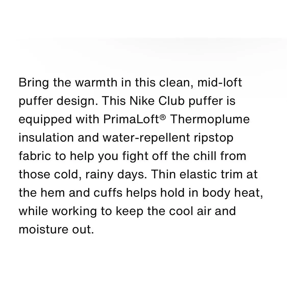 Nike clothing - Nike Sportswear Club Men`s Puffer Jacket - FB7368-739 - University Gold 1