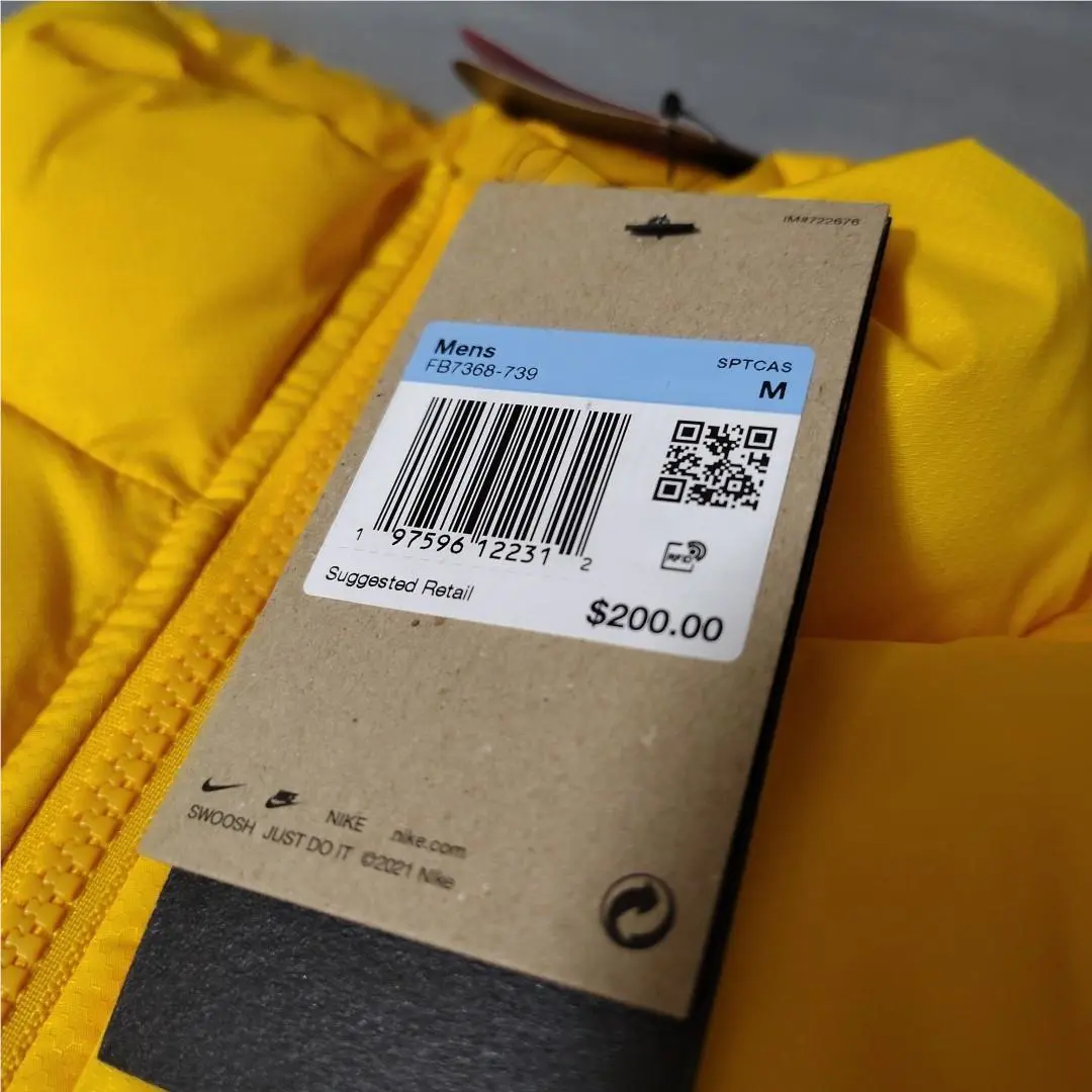 Nike clothing - FB7368739 - FB7368739 - Yellow (UPC: 197596122312) 2