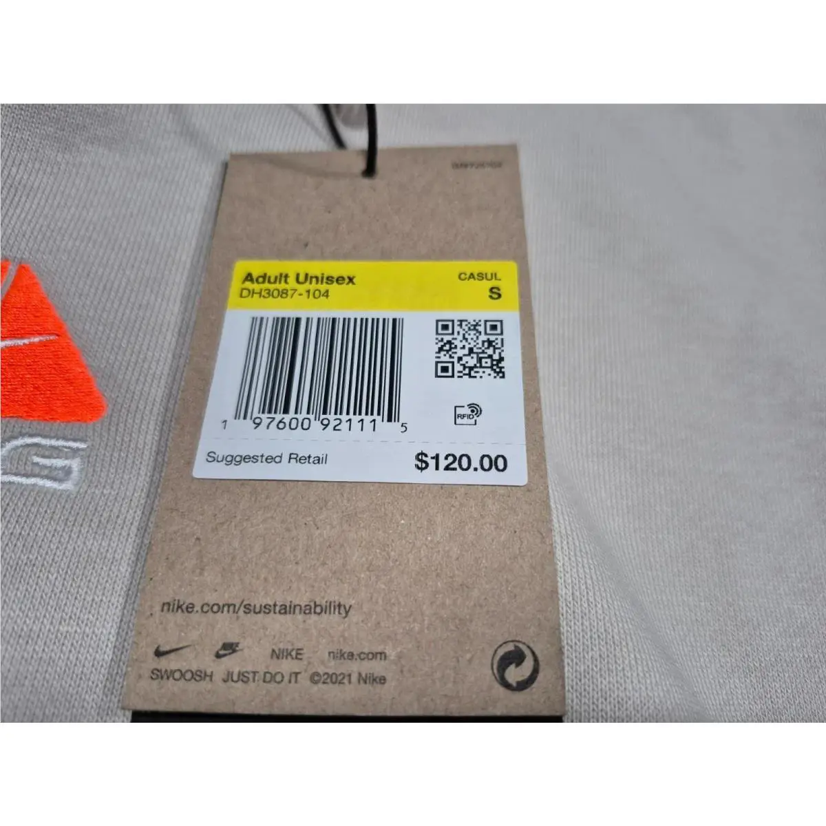 Nike clothing - DH3087104 - DH3087104 - Cream 7
