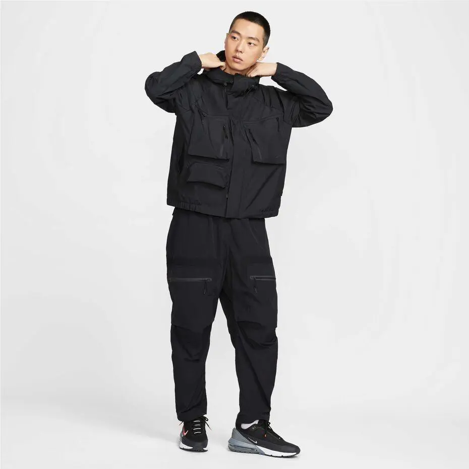 Nike clothing - Nike Storm-FIT ADV Full-Zip Waterproof Golf Jacket - HJ2944-010 - Black (UPC: 0197863334202) 12