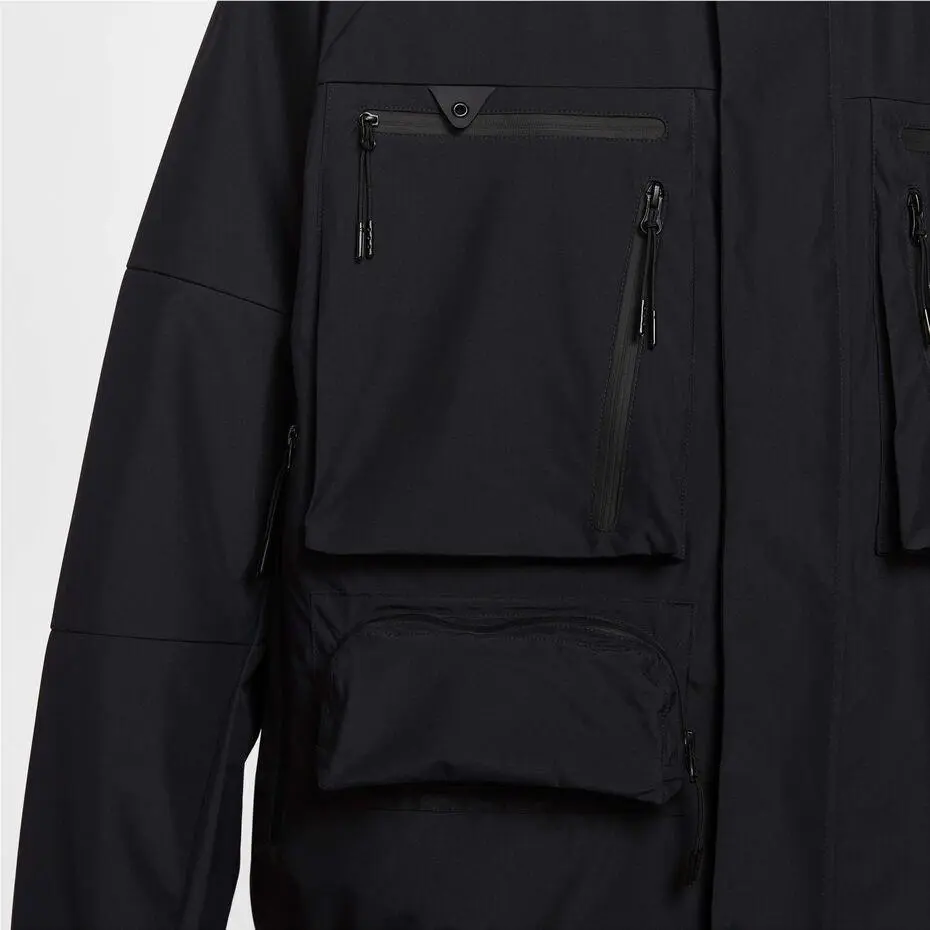 Nike clothing - Nike Storm-FIT ADV Full-Zip Waterproof Golf Jacket - HJ2944-010 - Black (UPC: 0197863334202) 6