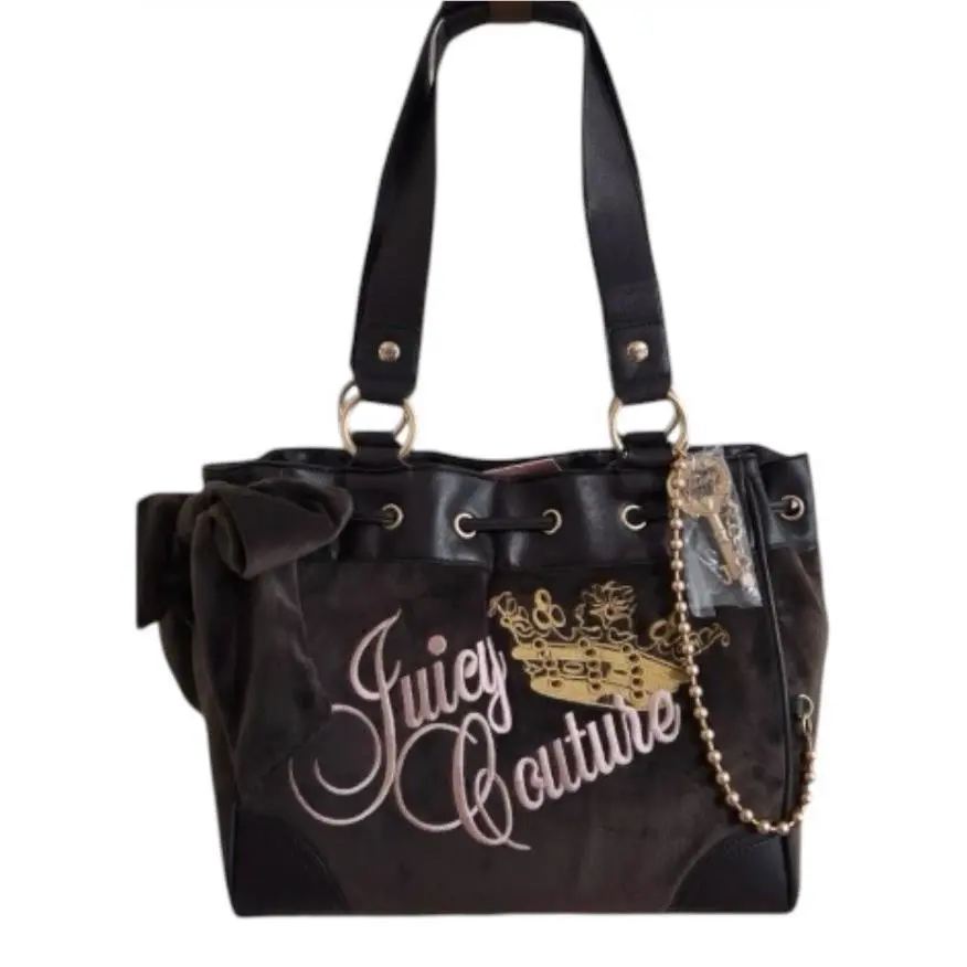 Juicy Couture Key To Juicy Daydreamer Tote Bag Chocolate - Hardware: Brown, Exterior: Brown