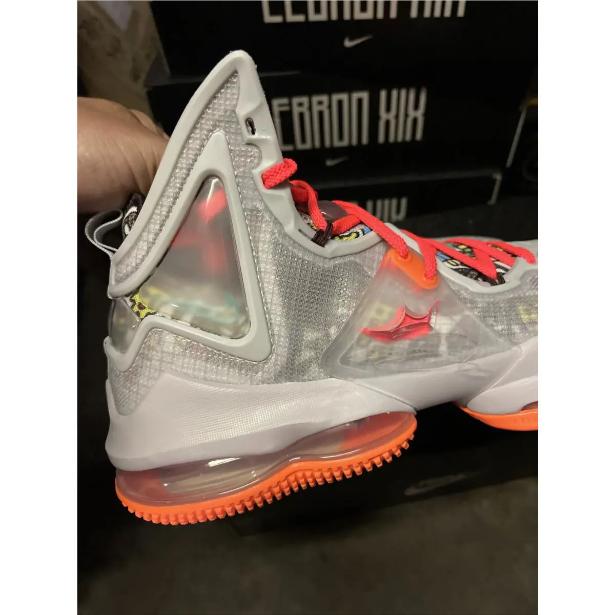 Nike shoes - LeBron 19 - LeBron - DD0418-001 - Gray 0