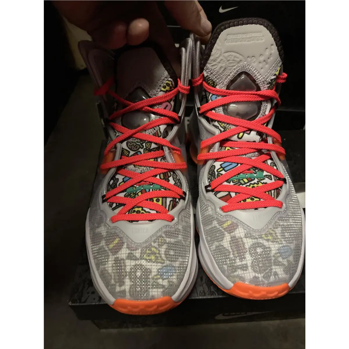 Nike shoes - LeBron 19 - LeBron - DD0418-001 - Gray 2