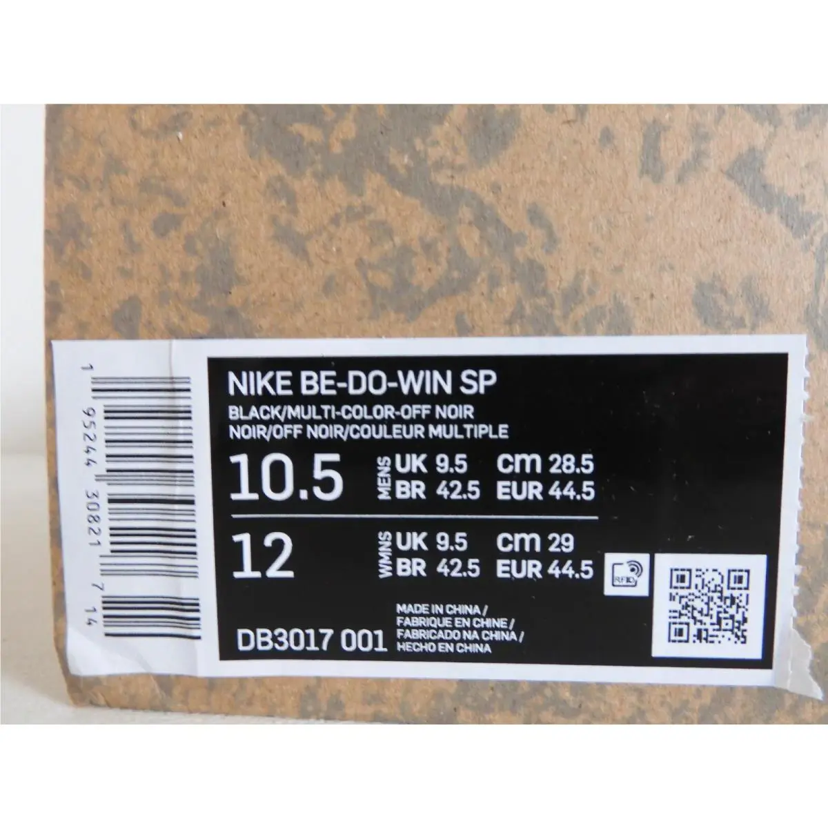 Nike shoes - Nike BE-DO-WIN - Black (UPC: 195244308217) 3