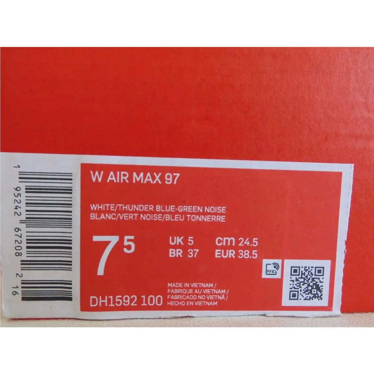 Nike shoes - Nike Air Max 97 - Air Max - White (UPC: 195242672082) 3