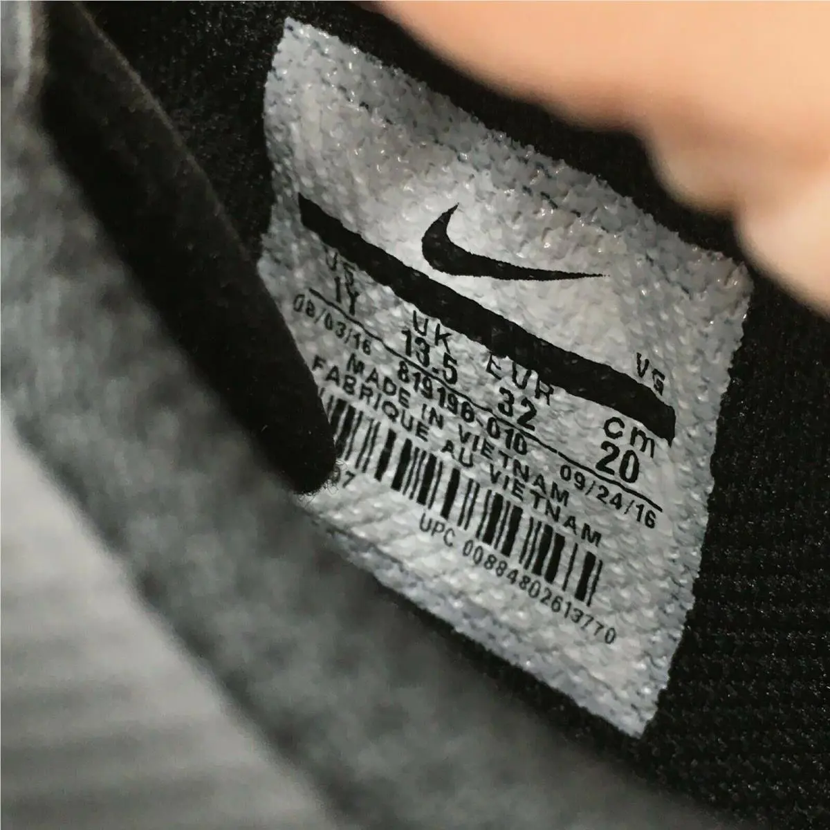 Nike shoes - 819196-010 - 819196-010 - Black (UPC: 826220105475) 5