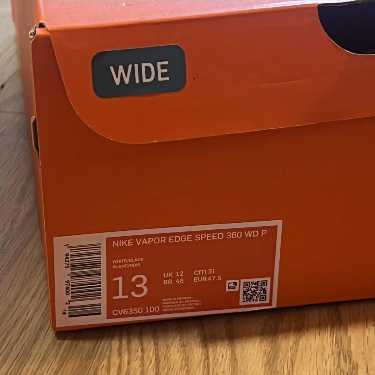 Nike shoes - Nike Vapor Edge - Vapor Edge - White 8