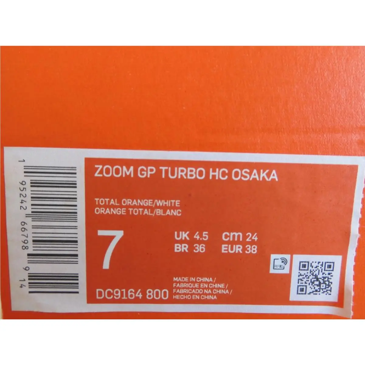 Nike shoes - Nike Zoom GP - Zoom - DC9164-800 - Orange (UPC: 195242667989) 3