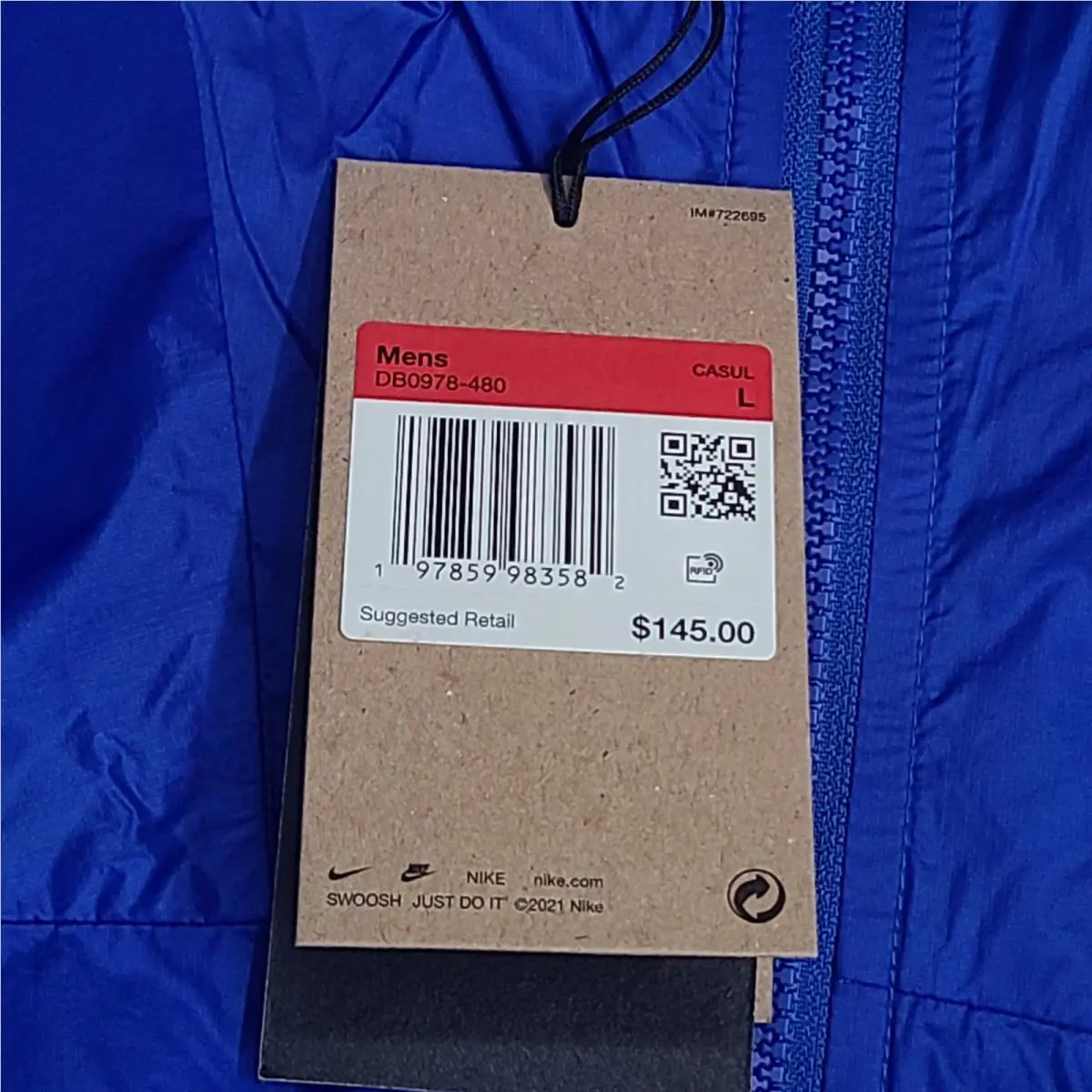Nike clothing - DB0978-480 - DB0978-480 - Blue (UPC: 197859983582) 6