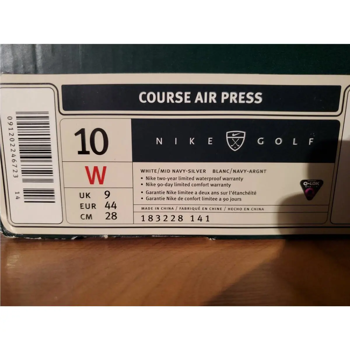 Nike shoes - Nike Course Air - Course Air - White (UPC: 091202246723) 12