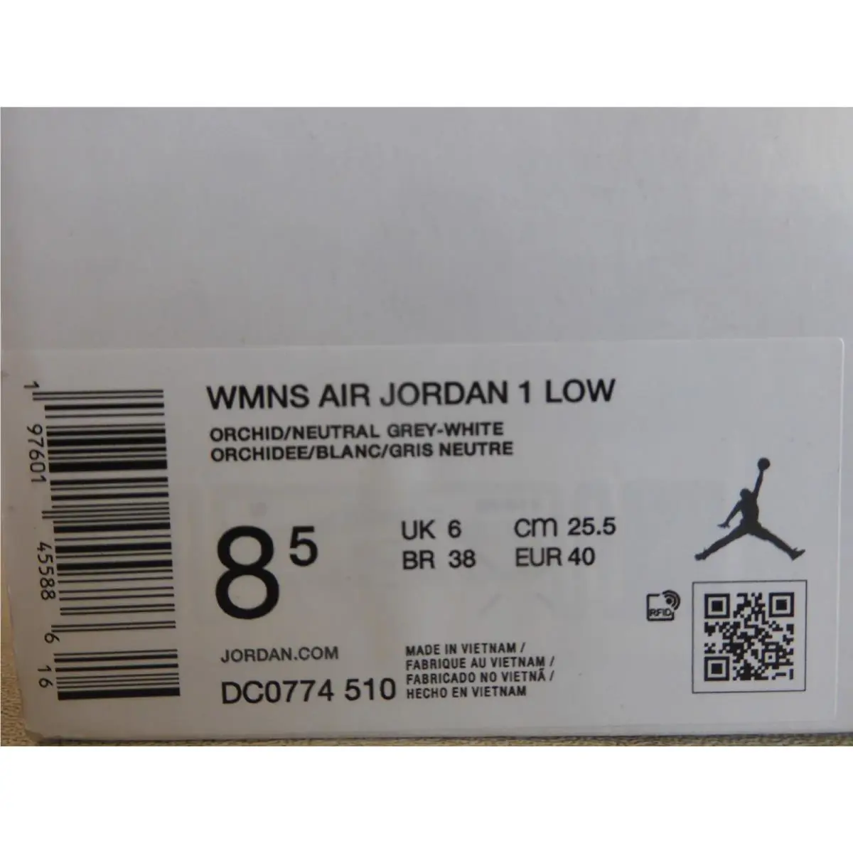 Nike shoes - Air Jordan 1 Low - Air Low - DC0774-510 - Pink (UPC: 197601455886) 6