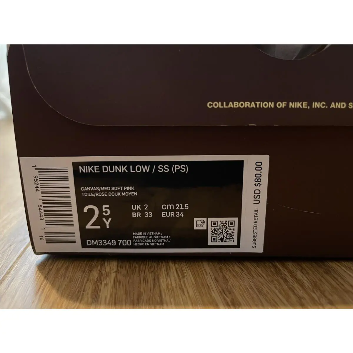 Nike shoes - Nike Dunk Low PS - Dunk Low - DM3349-700 - Brown 6