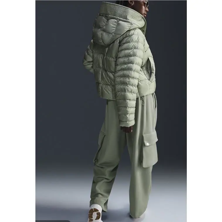 Nike clothing - Nike Sportswear Swoosh Puffer PrimaLoft Jacket - FB8729-276 - Green 4