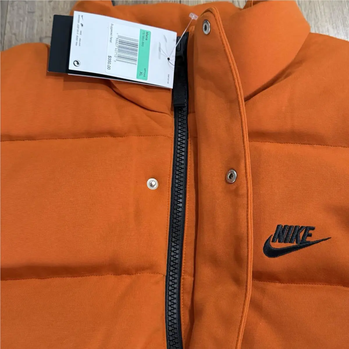 Nike clothing - Nike Down Jacket - Down Jacket - FB7854893 FB7854-893 - Orange 1