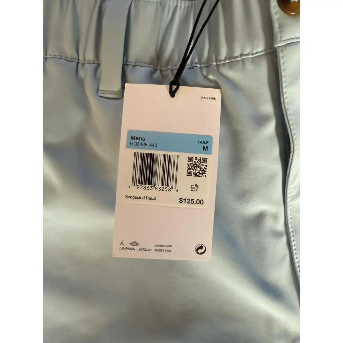 Nike clothing - Nike Golf Jumpman Jordan - Golf Jumpman - Blue 2