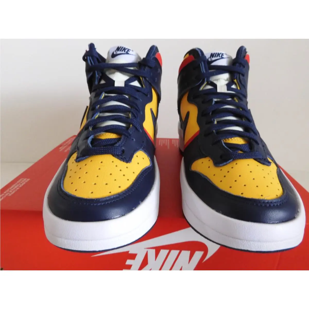 Nike shoes - Nike Dunk High - Dunk High - Yellow (UPC: 195238102647) 2