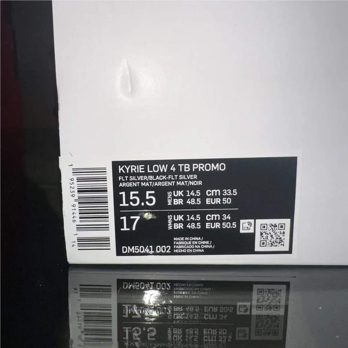 Nike shoes - Nike Kyrie 4 - Kyrie - DM5041-002 - SILVER/WHITE 4