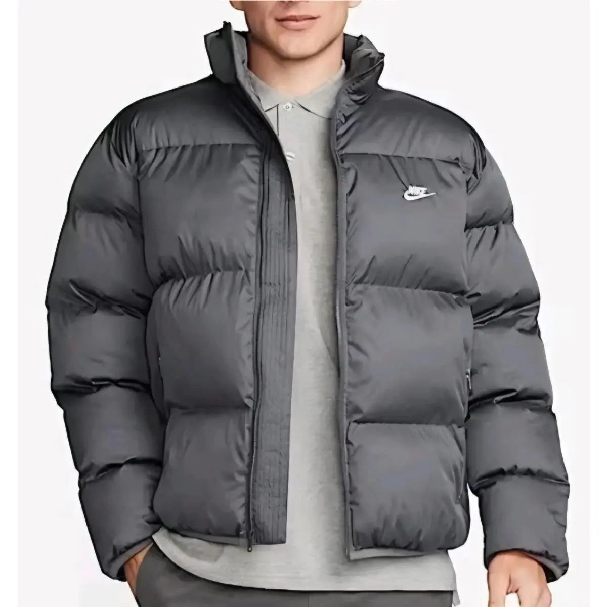 Nike clothing - Nike Club Puffer - Club Puffer - Gray 0