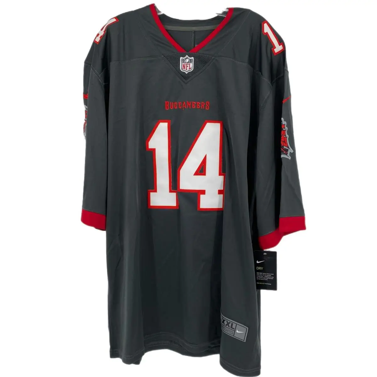 Nike Gray Buccaneers Jersey Size Xxl