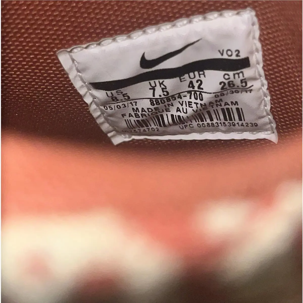 Nike shoes - Nike Air Force 1 - Air Force - 880854-700 - Gold 5