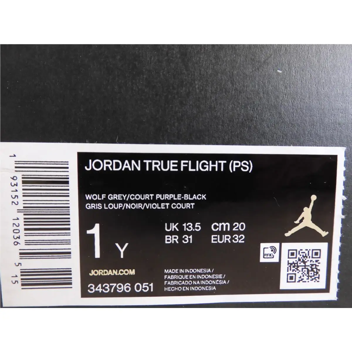 Nike shoes - Jordan True Flight - True Flight - Gray (UPC: 193152120365) 3