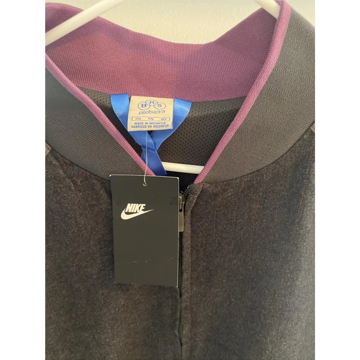 Nike clothing - Nike AR219-491 - Gray Purple 0