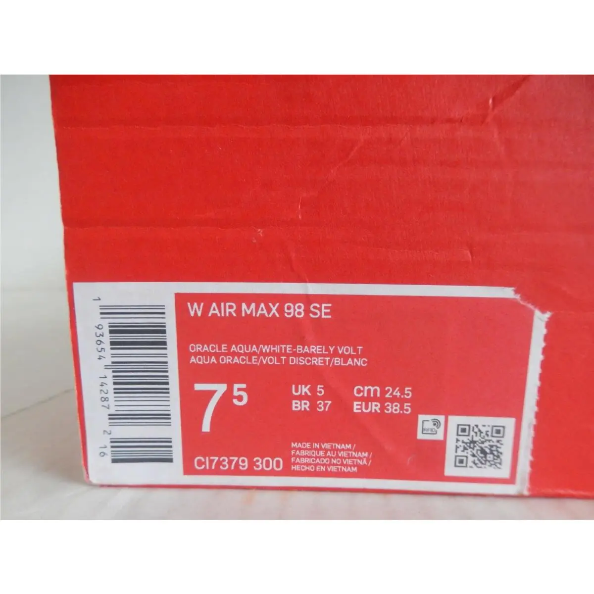 Nike shoes - Nike Air Max 98 - Air Max - CI7379 300 - Green (UPC: 193654142872) 3