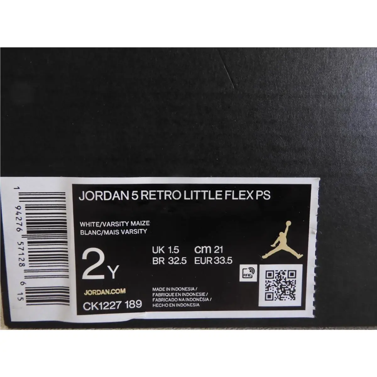 Nike shoes - Air Jordan 5 - Air - White (UPC: 194276571286) 6