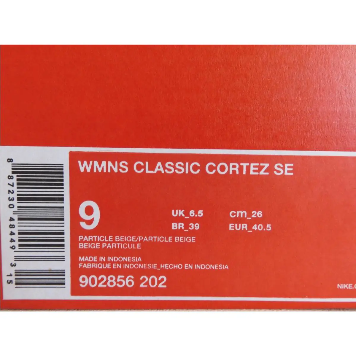 Nike shoes - Nike Classic Cortez - Classic Cortez - 902856-202 - Pink (UPC: 887230484493) 3