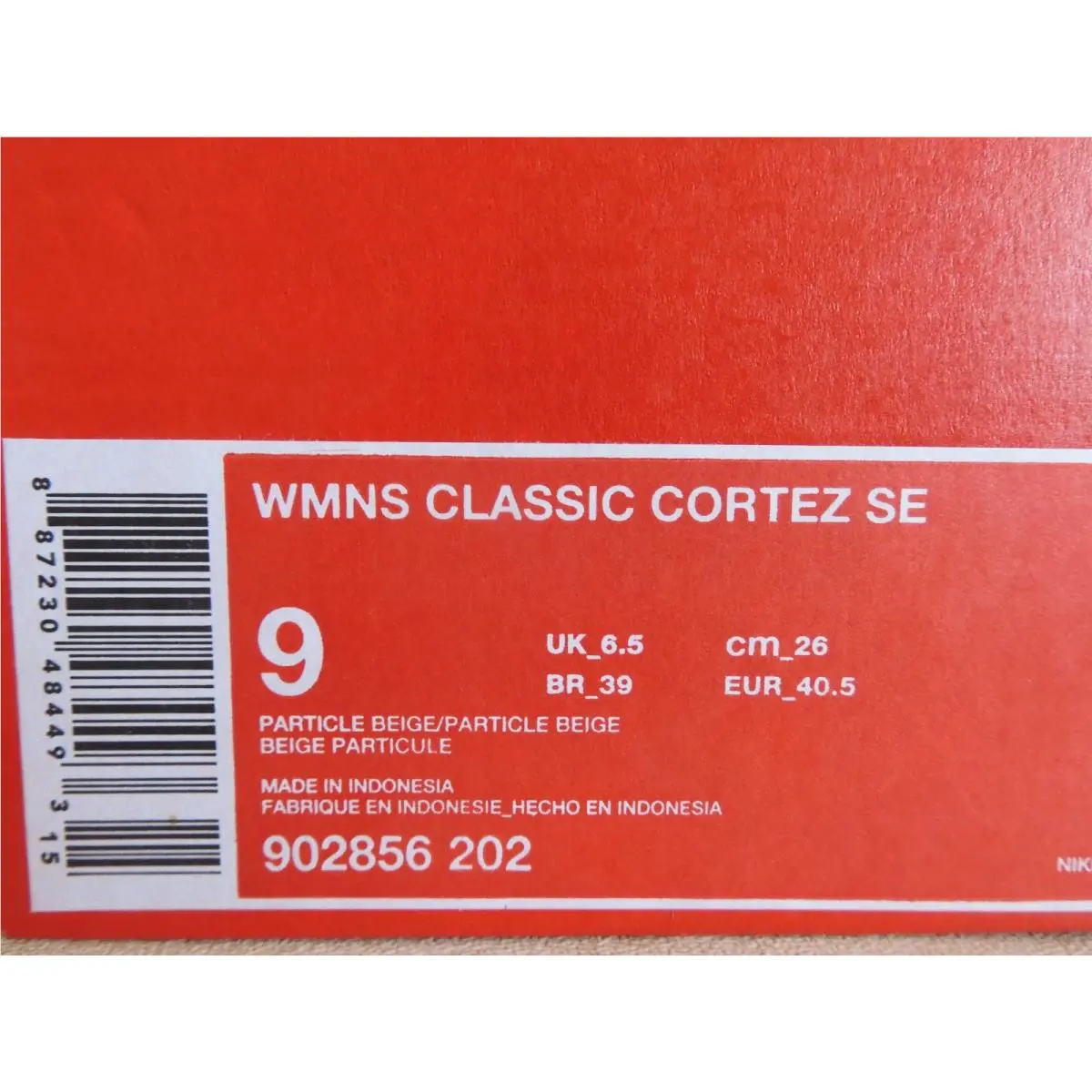Nike shoes - Nike Classic Cortez - Classic Cortez - 902856-202 - Pink (UPC: 887230484493) 6