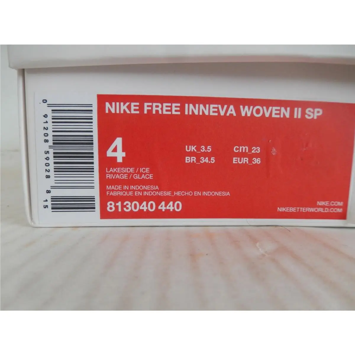 Nike shoes - Nike Free Inneva - Free Inneva - 813040 440 - Blue (UPC: 091208590288) 3