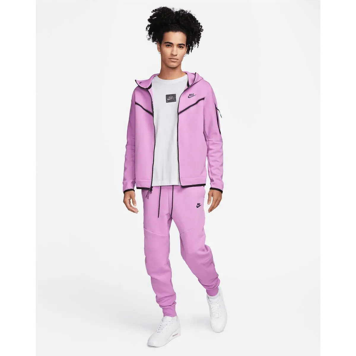 Nike clothing - Violet Shock/Black, Exterior: Pink 8