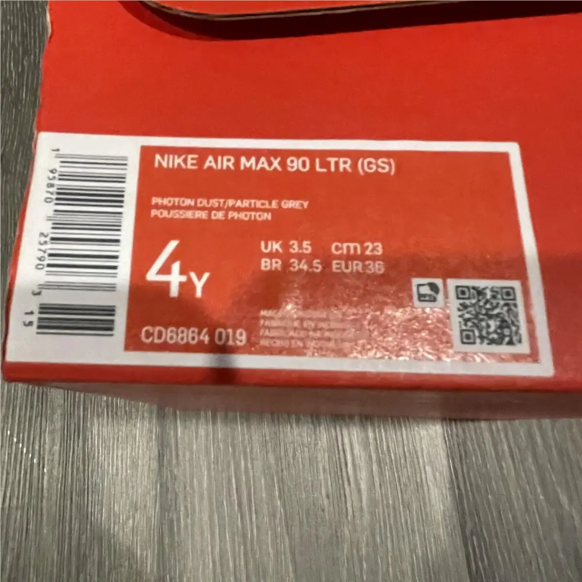 Nike shoes - Nike Air Max 90 - Air Max - White Red Black (UPC: 195870257941) 9