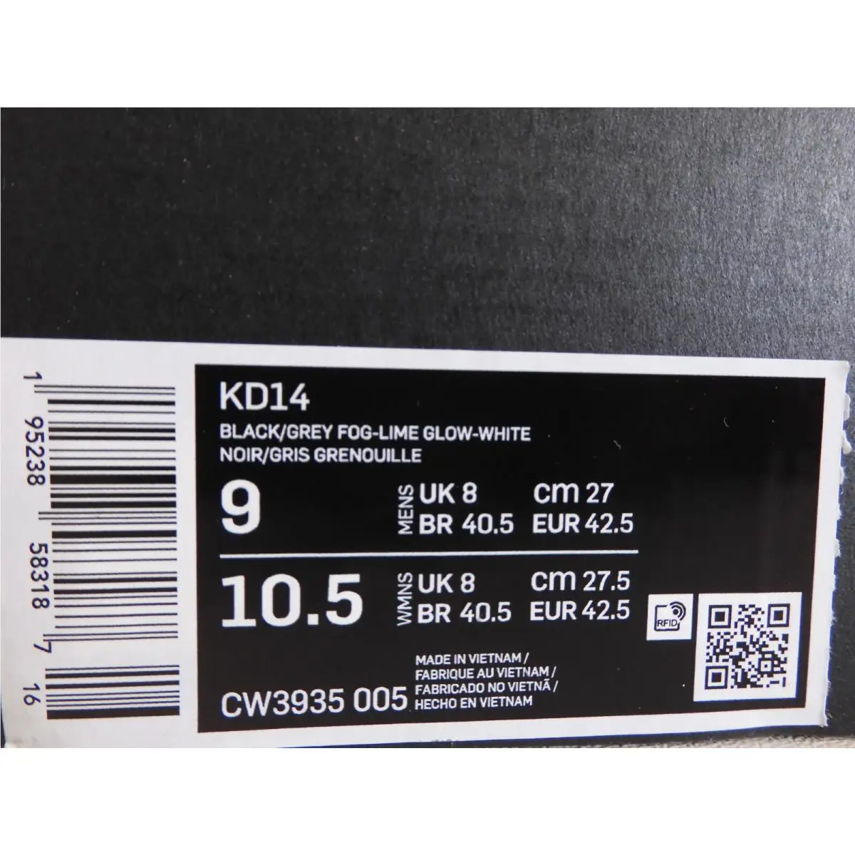 Nike shoes - Nike KD14 - Gray (UPC: 195238583187) 3