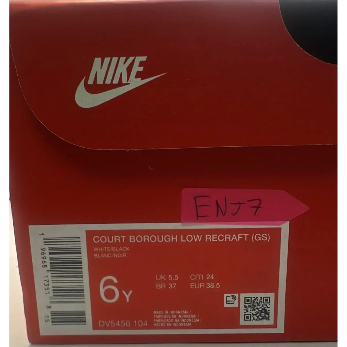 Nike shoes - Nike Court Borough Low Recraft - White (UPC: 196968173518) 8