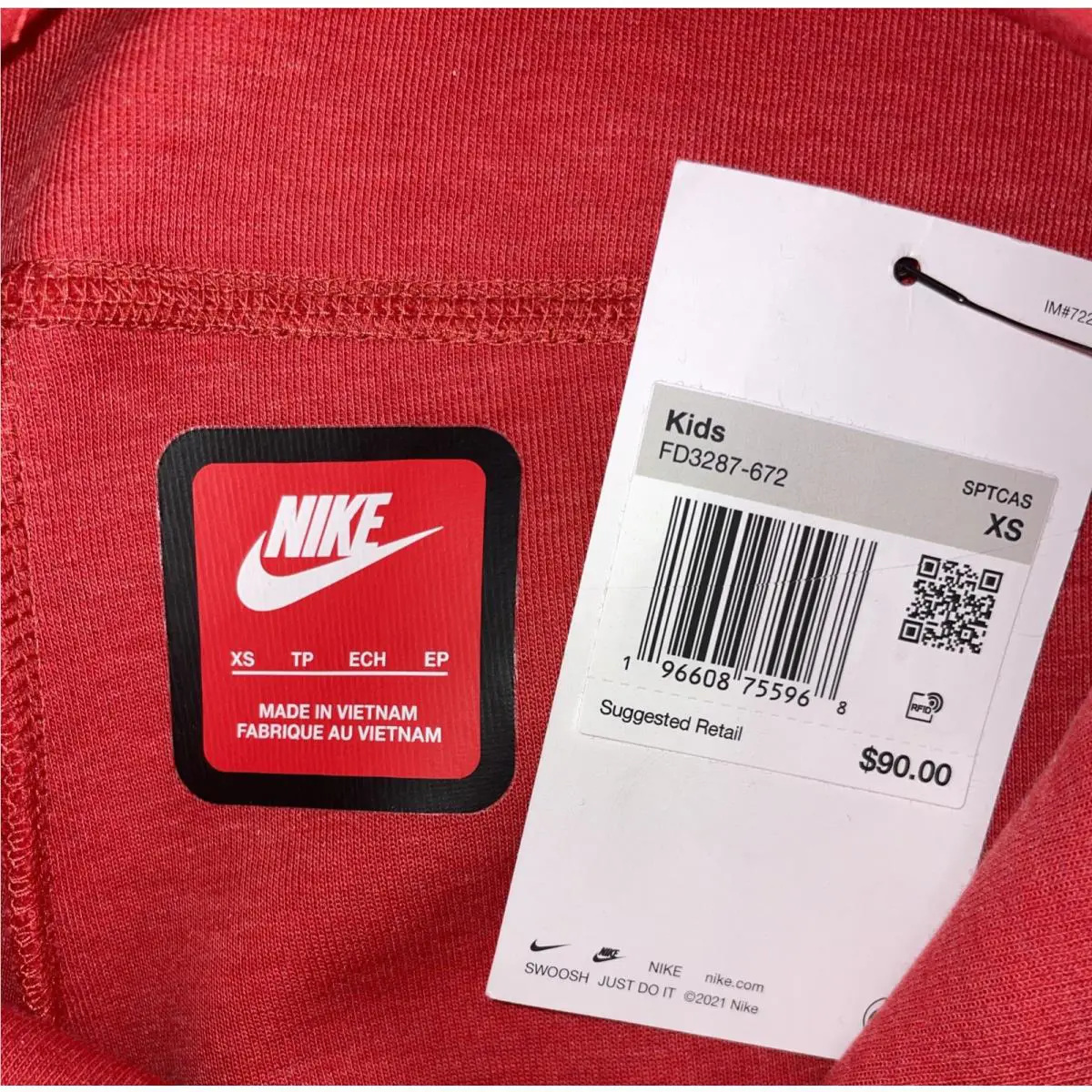 Nike clothing - Heather Red 4