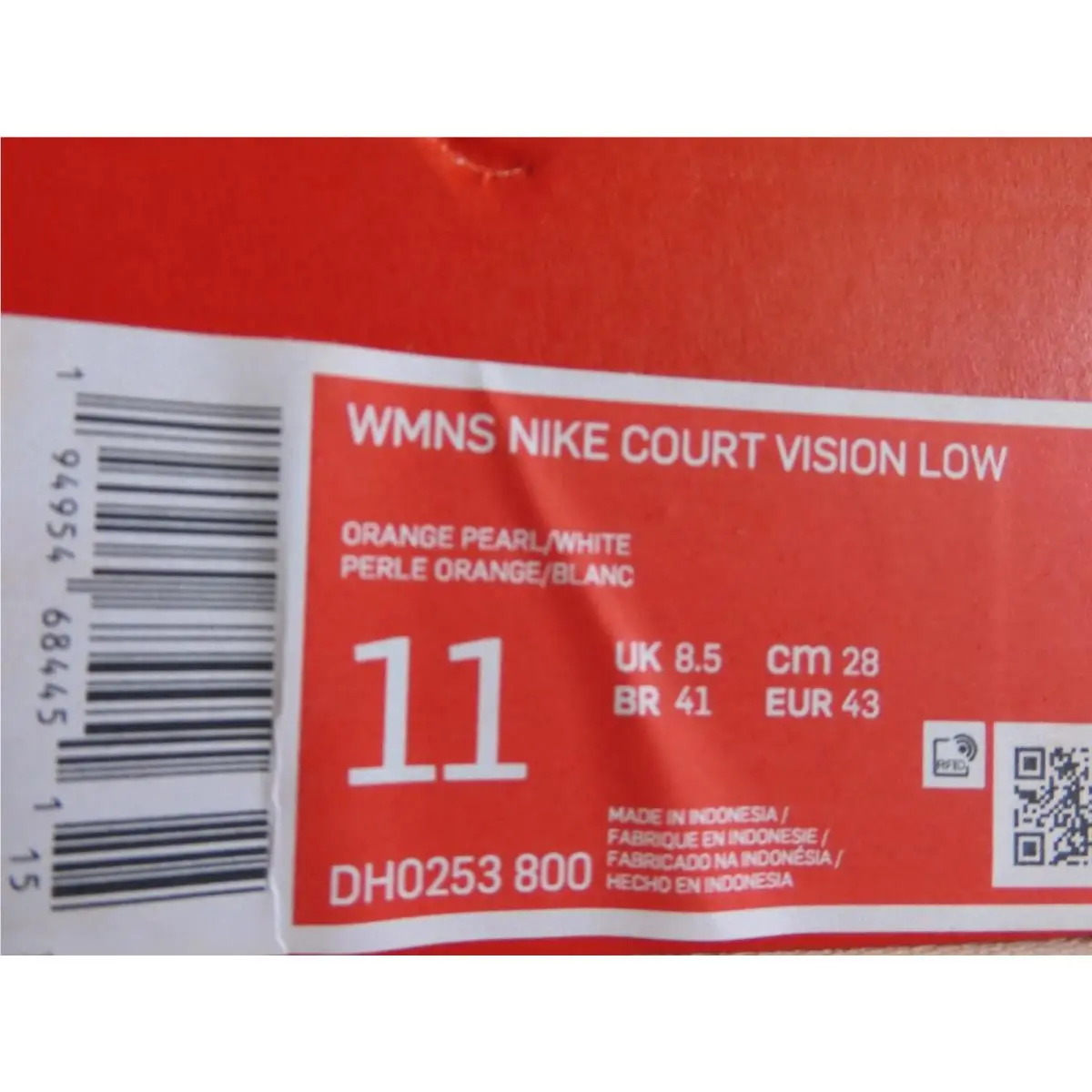 Nike shoes - Nike Court Vision - Court Vision - Pink (UPC: 194954684451) 3