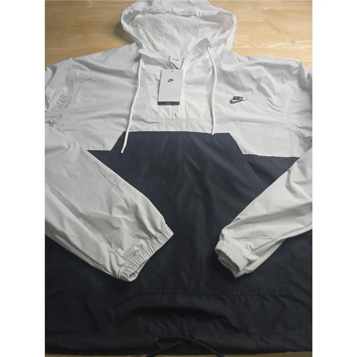 Nike clothing - Nike Club Marina Anorak Jacket - HJ1957-025 - Black (UPC: 197859174935) 0