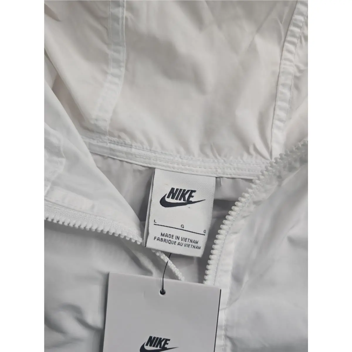 Nike clothing - Nike Club Marina Anorak Jacket - HJ1957-025 - Black (UPC: 197859174935) 4