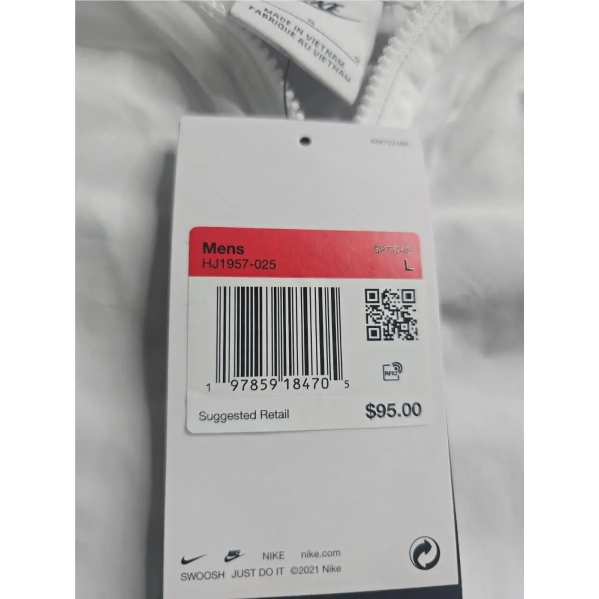 Nike clothing - Nike Club Marina Anorak Jacket - HJ1957-025 - Black (UPC: 197859174935) 5