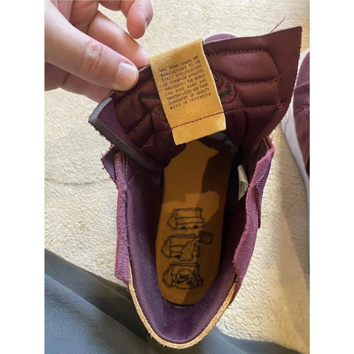 Nike shoes - Nike Blazer - Blazer - DV7898-600 - Night Maroon Brown 10