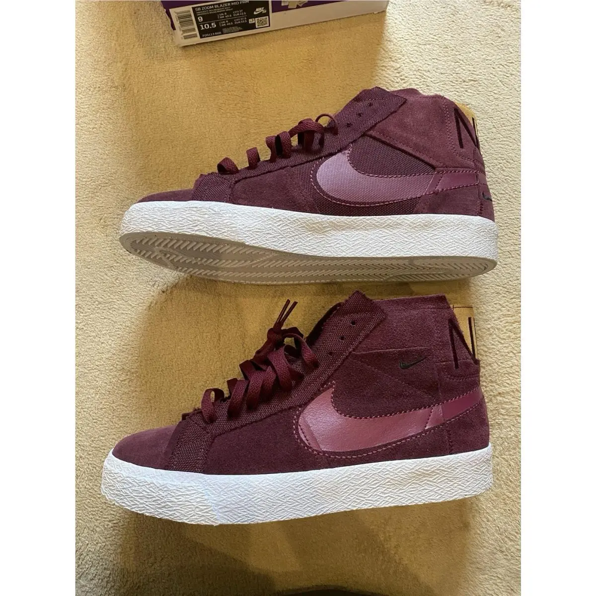 Nike shoes - Nike Blazer - Blazer - DV7898-600 - Night Maroon Brown 1