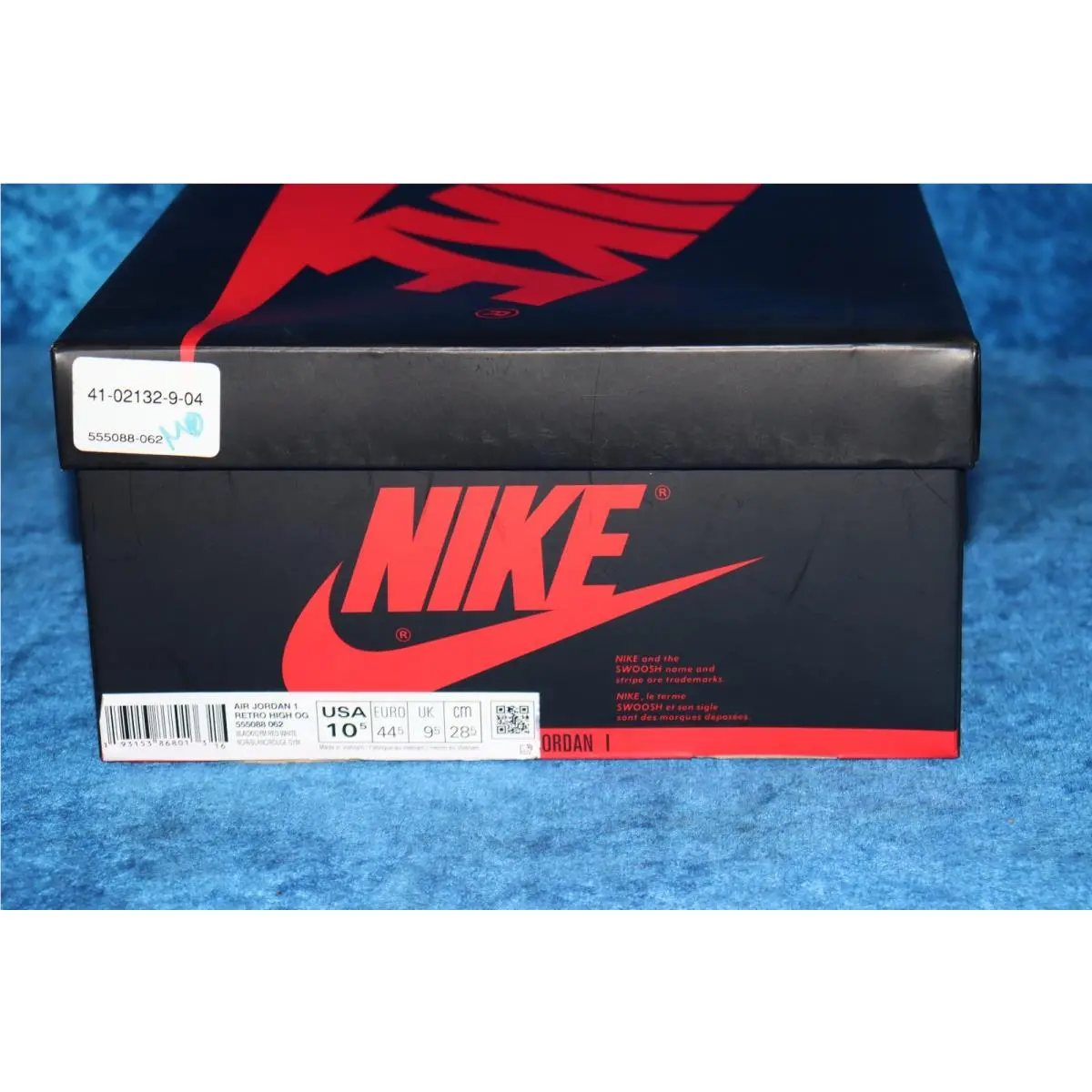 Nike shoes - Air Jordan 1 - Air - 555088-062 - Red 13